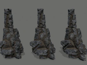 Rocce della scogliera Modello 3D