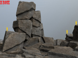 Free Rock Modelo 3D