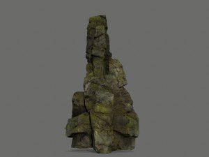 Cliff rocks 3Dモデル