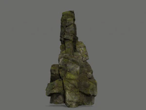 Skały klifowe Model 3D