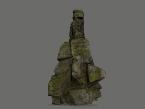 Cliff rocks 3Dモデル
