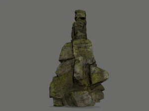Skały klifowe Model 3D