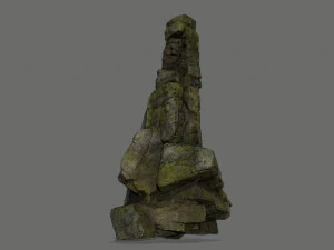 Skały klifowe Model 3D