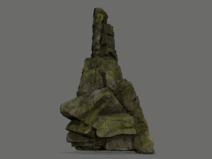 Skały klifowe Model 3D