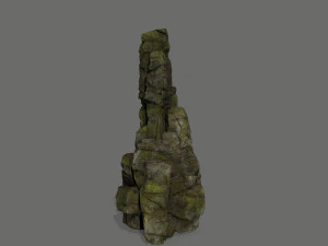 Skały klifowe Model 3D
