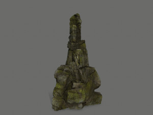 Cliff rocks 3Dモデル