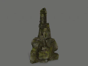 Skały klifowe Model 3D