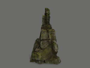 Cliff rocks 3Dモデル