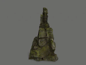 Skały klifowe Model 3D