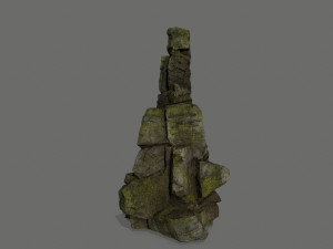 Cliff rocks 3Dモデル