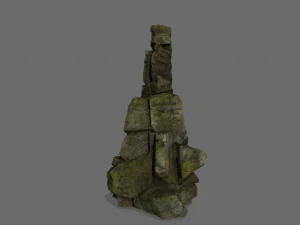 Skały klifowe Model 3D