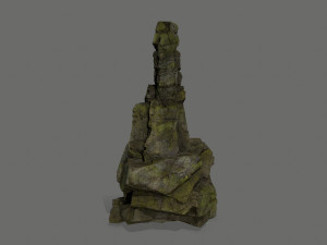 Cliff rocks 3Dモデル