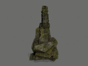 Skały klifowe Model 3D