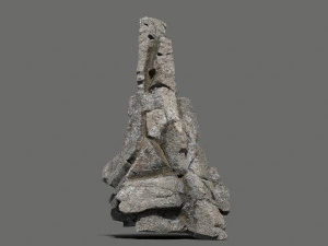 Cliff rocks 3D Model