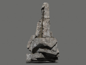 Cliff rocks 3D 모델