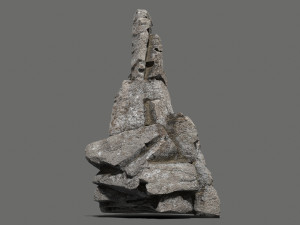 Cliff rocks 3D 모델