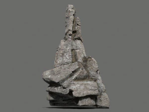 Cliff rocks 3D Model