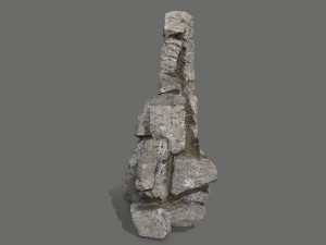 Cliff rocks 3D 모델