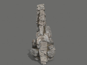 Cliff rocks 3D 모델