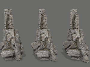 Cliff rocks 3D 모델