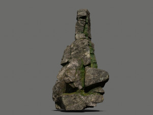 Cliff rocks Modelo 3D