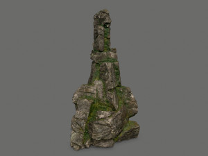 Cliff rocks Modelo 3D