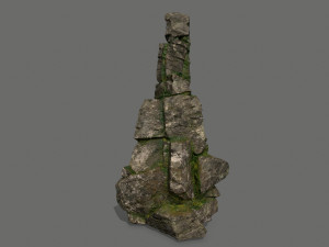 Cliff rocks Modelo 3D