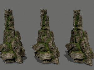Cliff rocks Modelo 3D