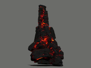 Lava rocks 3D Model