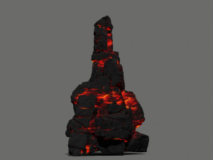 Lava rocks Modelo 3D