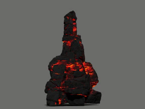 Lava rocks 3D Model
