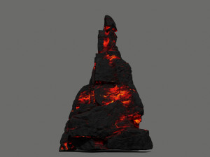 Lava rocks Modelo 3D