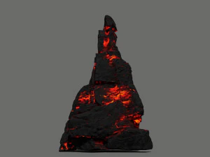 Lava rocks 3D Model