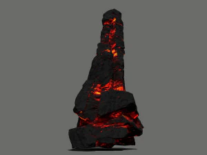 Lava rocks 3D Model