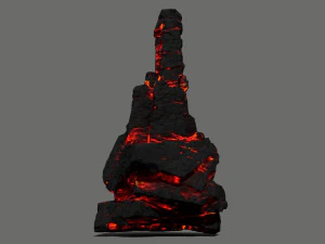 Lava rocks 3D Model