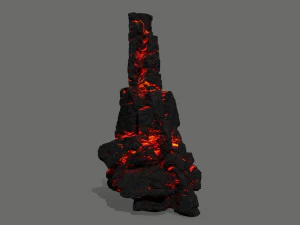 Lava rocks 3D Model
