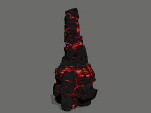 Lava rocks 3D Model