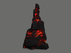 Lava rocks Modelo 3D