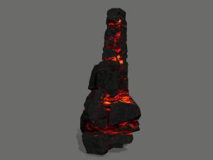 Lava rocks 3D Model