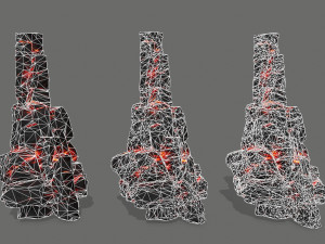 Lava rocks Modelo 3D