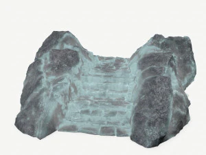 Scale di rovina Modello 3D