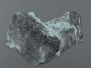 Ruin Stairs Model 3D