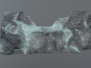 Ruin Stairs Model 3D