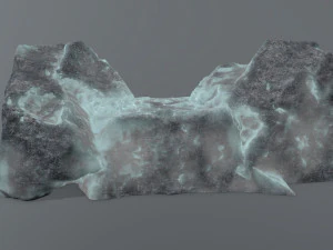 Ruin Stairs 3D Model
