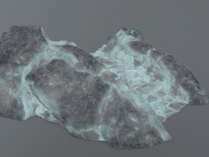 Ruin Stairs Model 3D