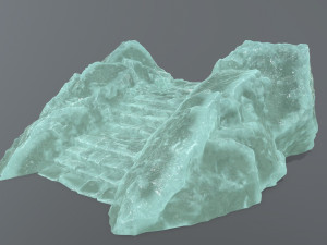 Ruin Stairs 3D Модель
