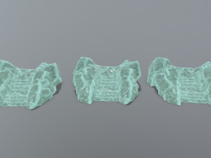 Ruin Stairs 3D Модель