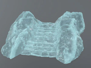 IJs trappen 3D Model