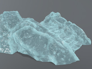 Ice stairs 3D Модель