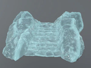 IJs trappen 3D Model